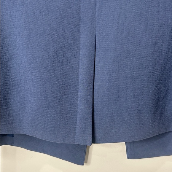 MADEWELL The Rosedale Blazer in Crepe Slate Blue Size 8 - Picture 14 of 16